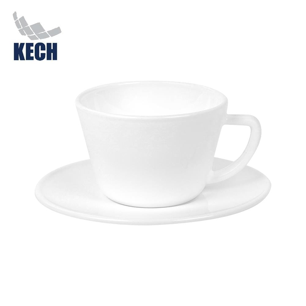 ชุดถ้วยกาแฟแก้วโอปอล 200ml KECH AURA