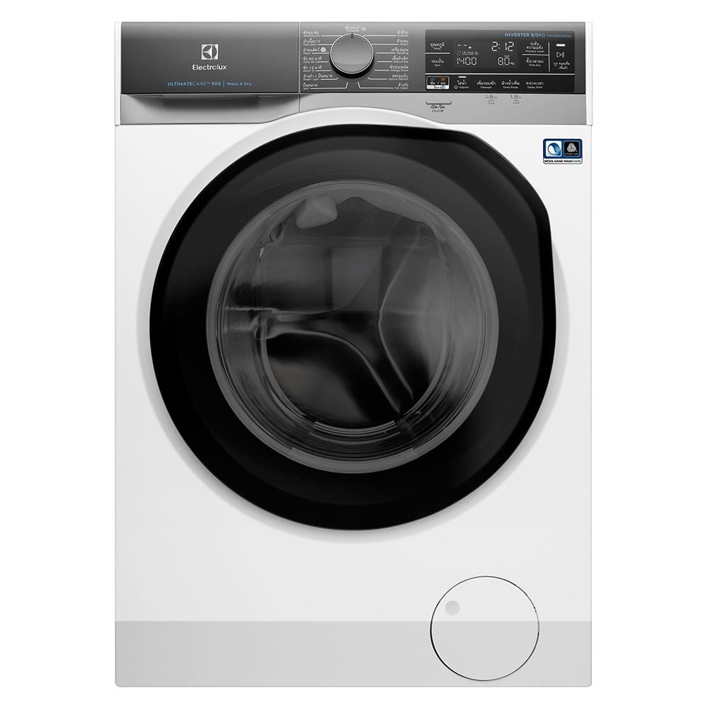 เครื่องซักอบ ELECTROLUX EWW8023AEWA 8/5 กก. อินเวอร์เตอร์ +ขาตั้ง