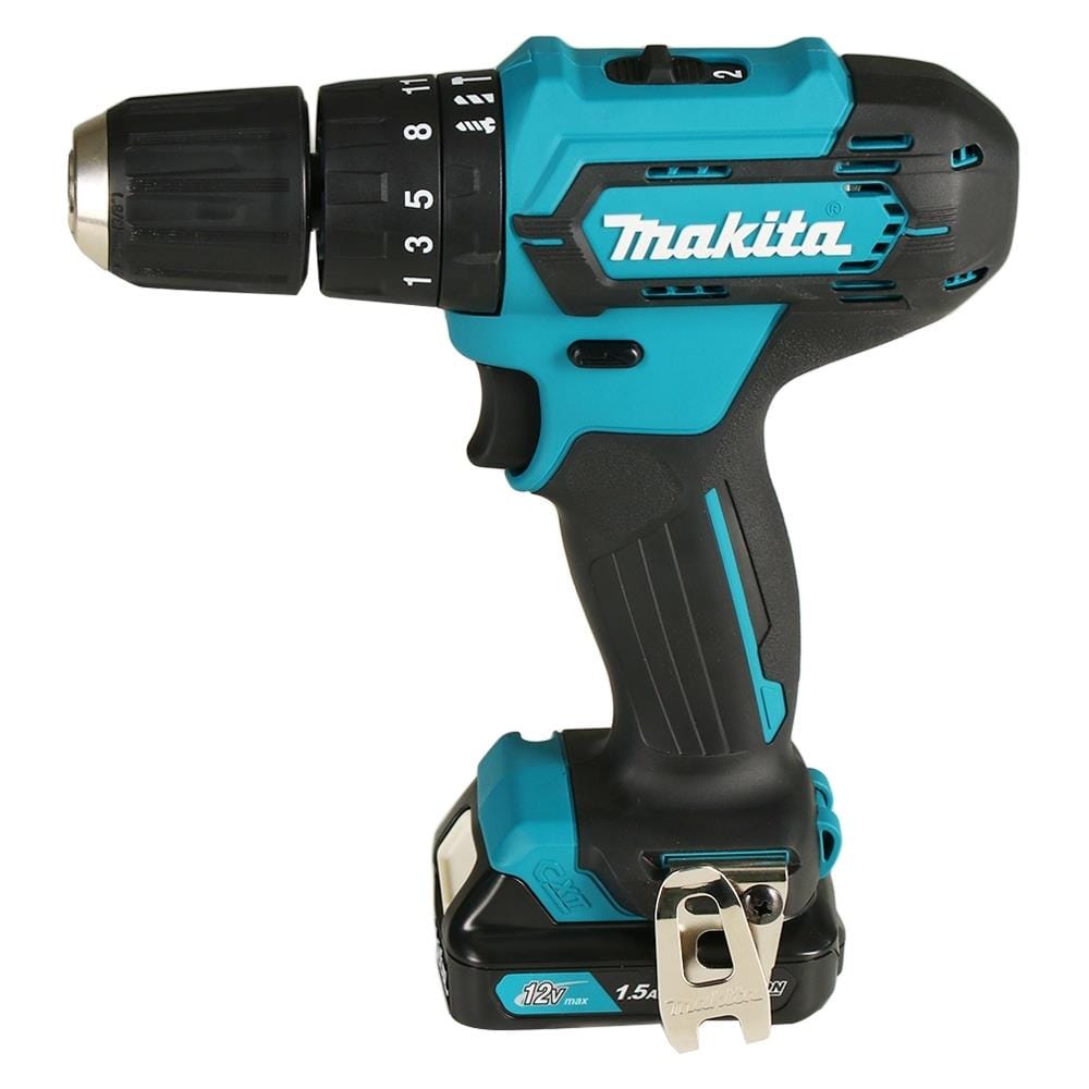 สว่านกระแทกไร้สาย (พร้อมแบตเตอรี่) MAKITA HP333DWYE 12 โวลต์