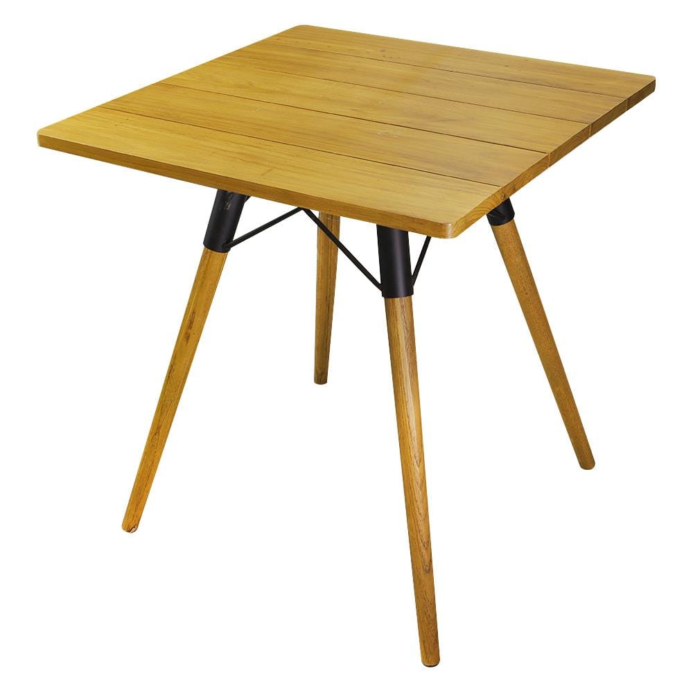โต๊ะไม้สัก SPRING CROSS 70 ซม. สี NATURAL WOOD