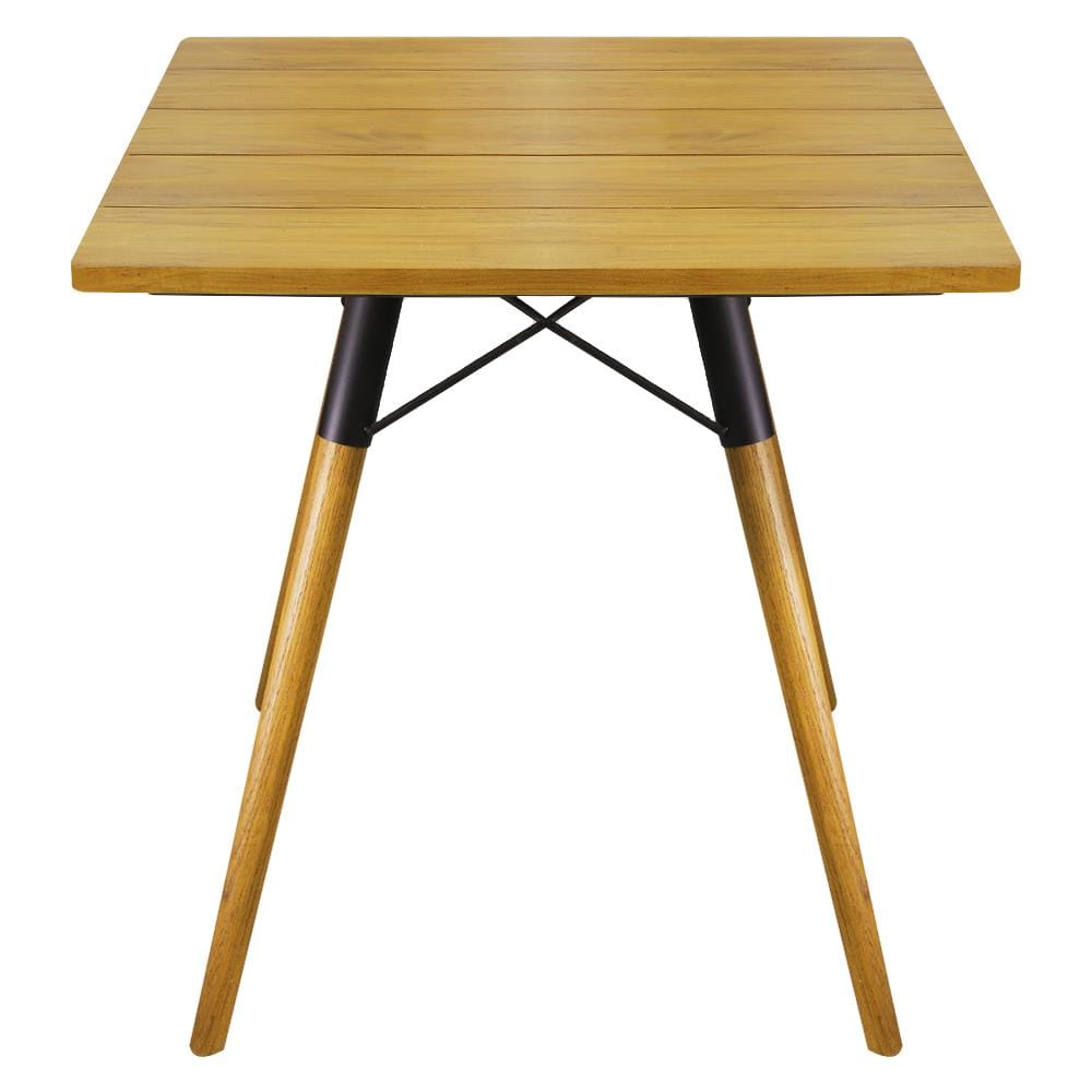 โต๊ะไม้สัก SPRING CROSS 70 ซม. สี NATURAL WOOD