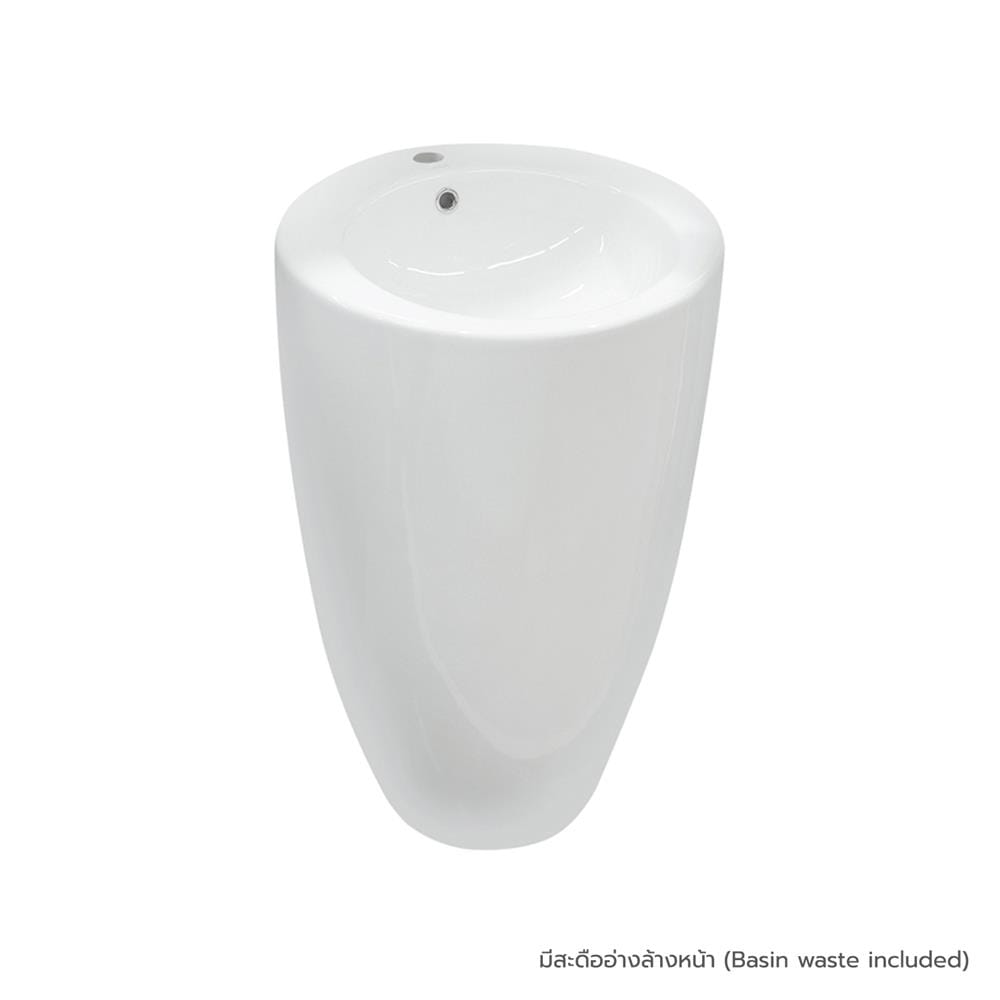 อ่างเคาน์เตอร์ MOYA LX-8001 สีขาว