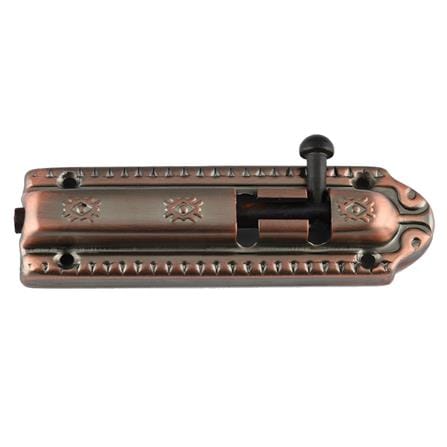 กลอนทั่วไป COLT 280 4 นิ้ว สีทองแดงรมดำ (แพ็ก 2 ชิ้น)_0