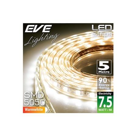 หลอด LED STRIP WATERPROOF FLEXIBLE 7.5 วัตต์/100 ซม. 5 ม. WARMWHITE_3
