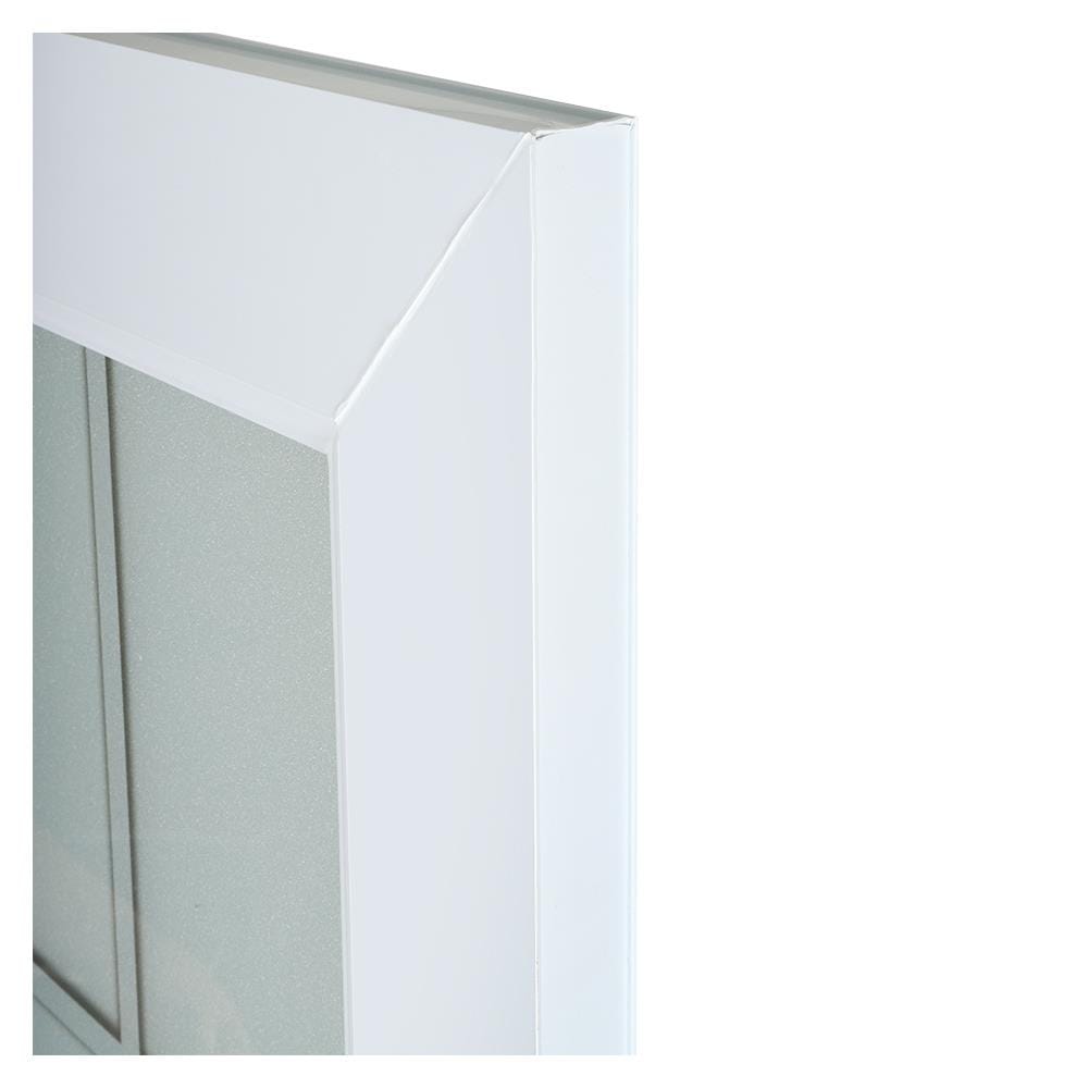 ชุดประตูห้องน้ำ UPVC ASARA G932 70X200 ซม. สีขาว พร้อมวงกบ ไม่เจาะลูกบิด