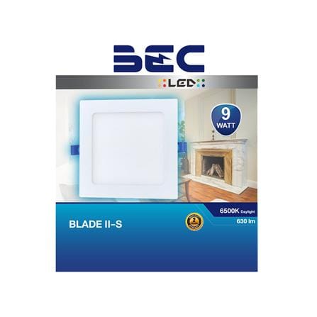 ดาวน์ไลท์ LED BLADE II-SQ 5 นิ้ว 9 วัตต์ DAYLIGHT สีขาว_2