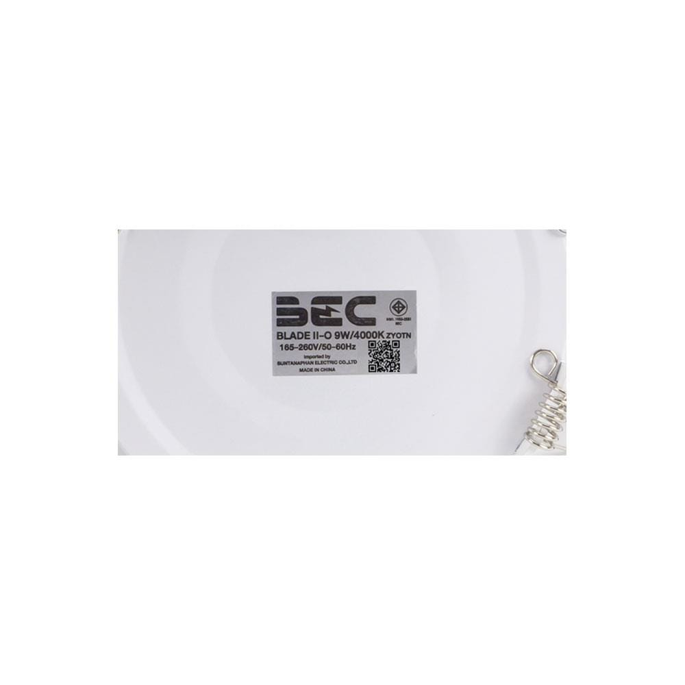 ดาวน์ไลท์ LED BEC BLADE II-O 5 นิ้ว 9 วัตต์ COOL WHITE สีขาว