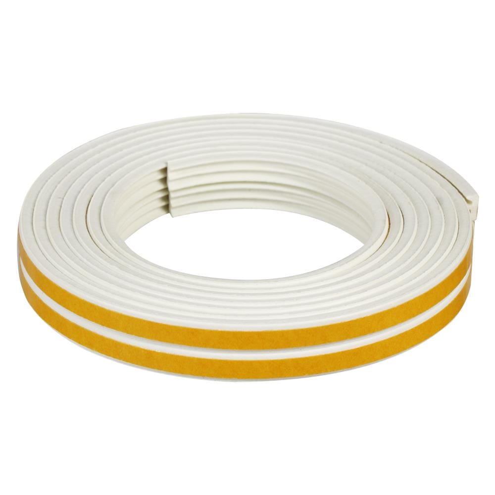 ซีลยางประตู DEXZON E-PROFILE 4X9 มม. 5ม. สีขาว