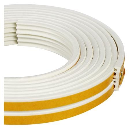 ซีลยางประตู DEXZON E-PROFILE 4X9 มม. 5ม. สีขาว_1