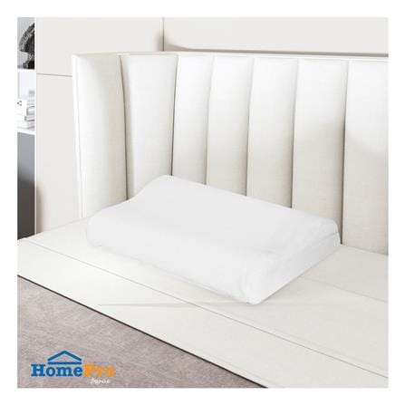 หมอนสุขภาพ ยางพารา HOME LIVING STYLE MINI 12x20 นิ้ว สีขาว_6