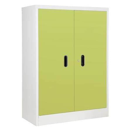ตู้เหล็กบานเปิดทึบ KIOSK BS-2122 สีเขียว_1