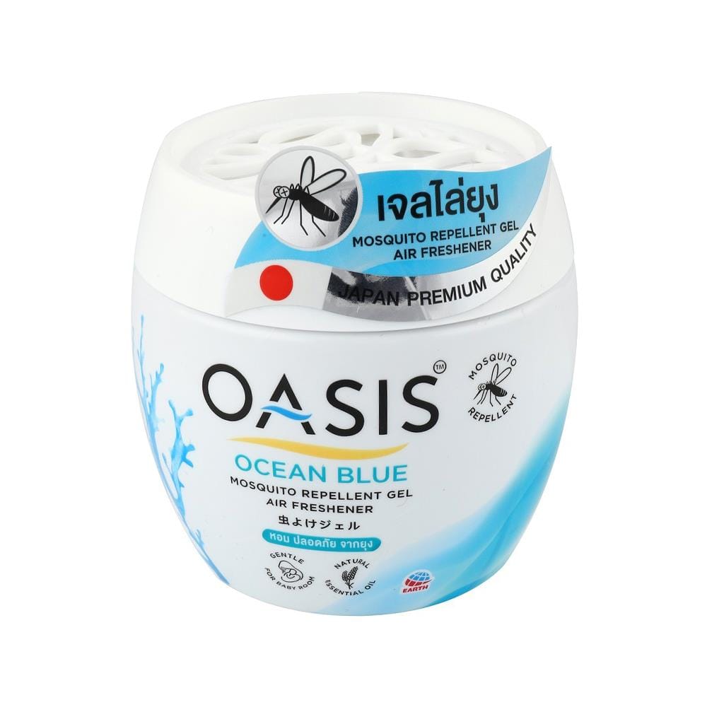 เจลปรับอากาศไล่ยุง OASIS  180g OCEAN