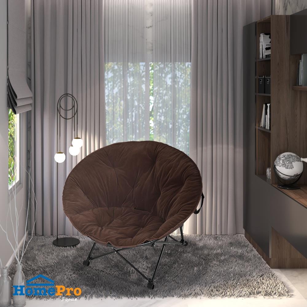 เก้าอี้พักผ่อน FURDINI MOONCHAIR PMOL สีช็อคโกแลต