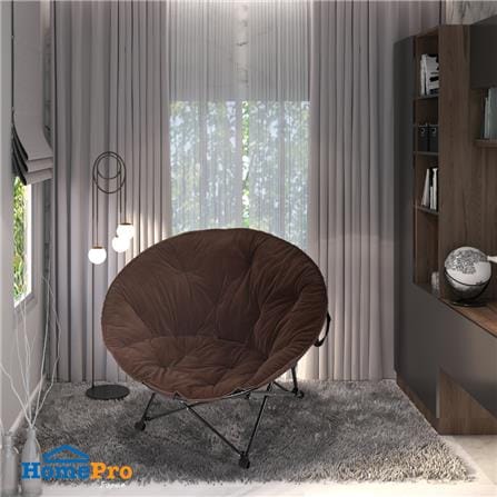 เก้าอี้พักผ่อน FURDINI MOONCHAIR PMOL สีช็อคโกแลต_7