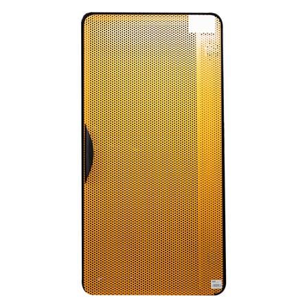 ตู้เหล็กบานเปิดทึบ KIOSK PW-01 สีดำ/ส้ม_0