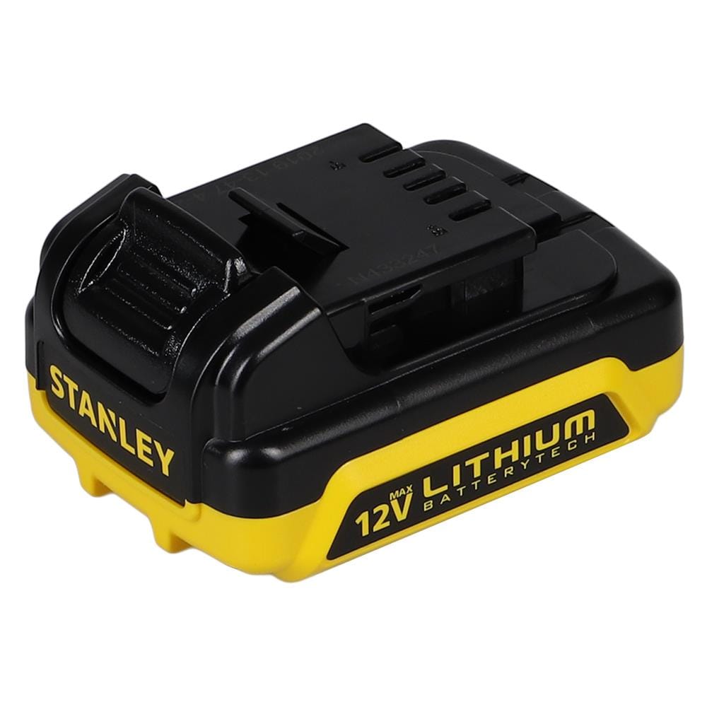 สว่านไร้สาย (พร้อมแบตเตอรี่) STANLEY SCH121S2-B1 12 โวลต์