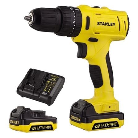 สว่านไร้สาย (พร้อมแบตเตอรี่) STANLEY SCH121S2-B1 12 โวลต์_7