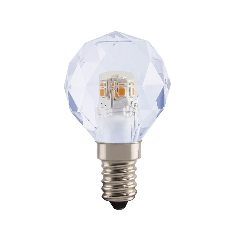 หลอด LED EVE CRYSTAL ROUND 4 วัตต์ WARM WHITE E14