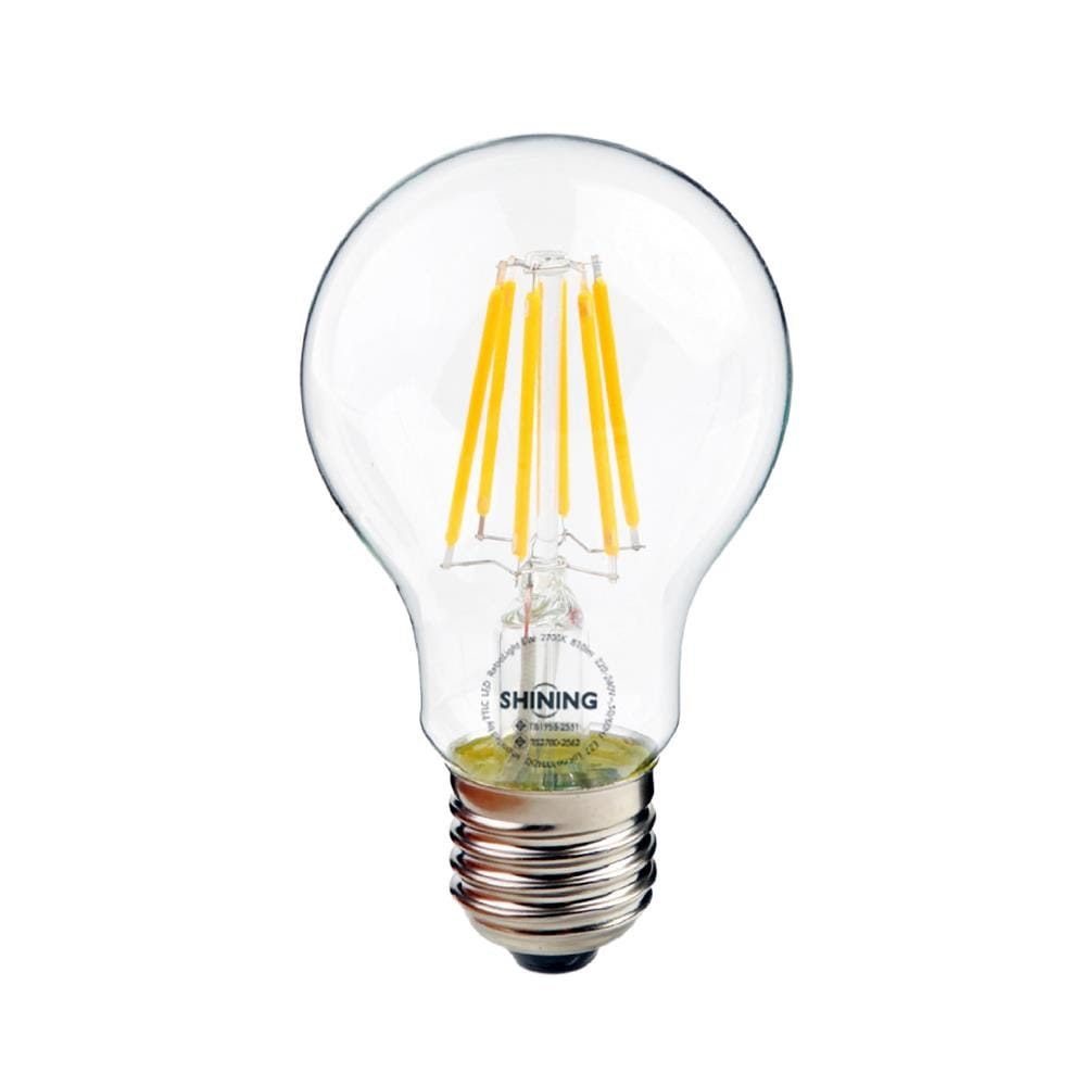 หลอด LED SHINING A60 RETRO 6 วัตต์ WARM WHITE E27
