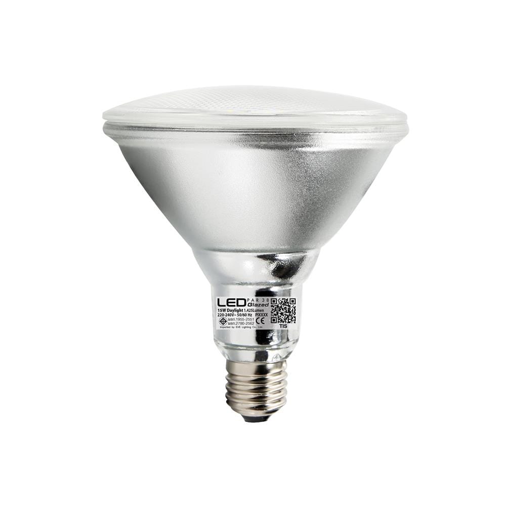หลอด LED EVE PAR38 IP65 GLAZED 15 วัตต์ DAYLIGHT E27
