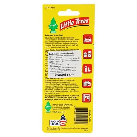 แผ่นหอมปรับอากาศรถยนต์ LITTLE TREES  0.21g VANILLA PRIDE_1
