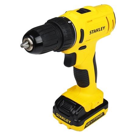 สว่านไร้สาย (พร้อมแบตเตอรี่) STANLEY SCD121S2K-B1 12 โวลต์_0