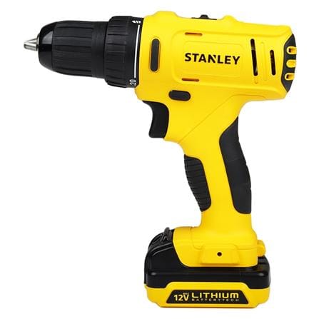 สว่านไร้สาย (พร้อมแบตเตอรี่) STANLEY SCD121S2K-B1 12 โวลต์_1