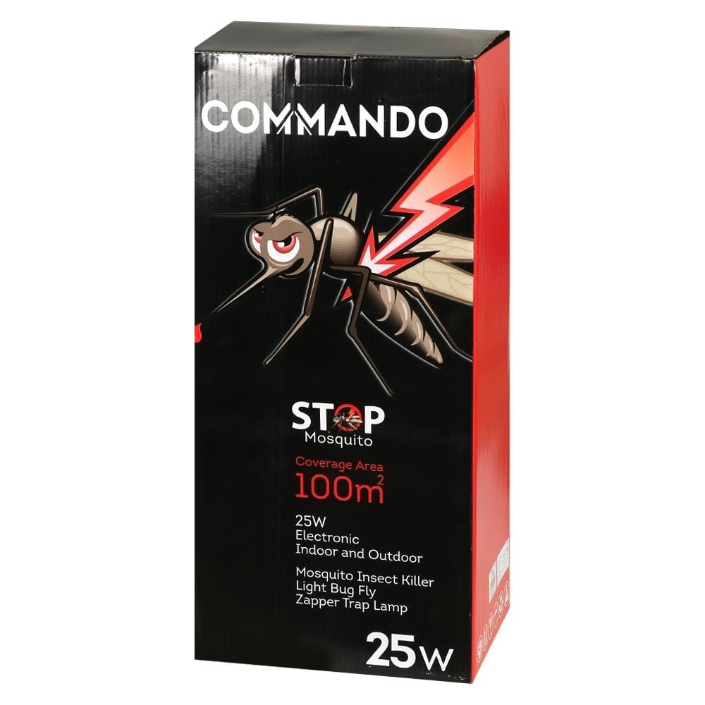 เครื่องดักยุงและแมลง COMMANDO P-MAN 25 วัตต์