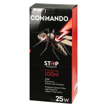 เครื่องดักยุงและแมลง COMMANDO P-MAN 25 วัตต์_3