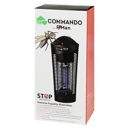 เครื่องดักยุงและแมลง COMMANDO P-MAN 25 วัตต์_4