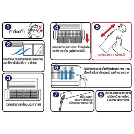 สเปรย์ทำความสะอาดเครื่องปรับอากาศ ARS 370ml_3