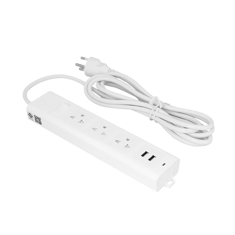 รางปลั๊กไฟ 3 ช่อง 1 สวิตช์ 2USB ELECKTA 664UELEK 3 ม.