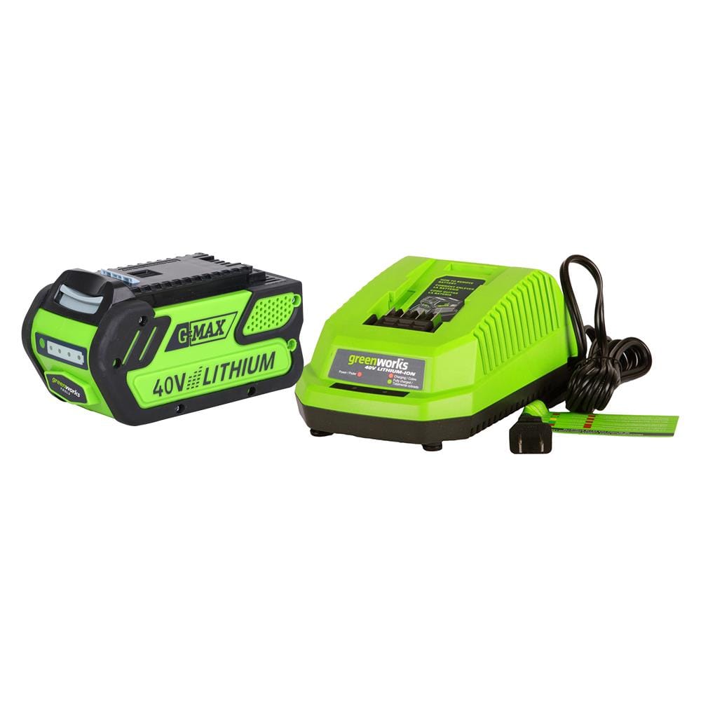 เลื่อยโซ่ไร้สาย (พร้อมแบตเตอรี่) GREENWORKS GWS0009 40 โวลต์