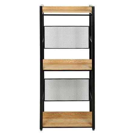 ตู้เสื้อผ้า FURDINI PLANK W10-800-3 สีน้ำตาล/ดำ