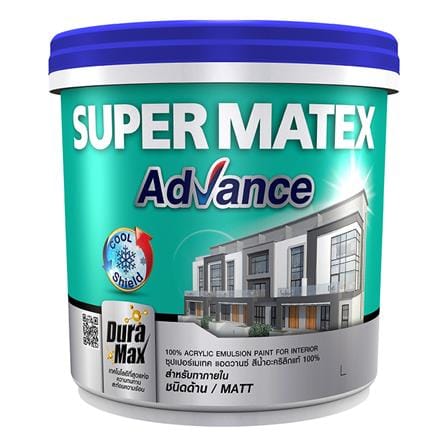 สีน้ำทาภายใน TOA SUPERMATEX ADVANCE BASE C ด้าน 1 แกลลอน_0