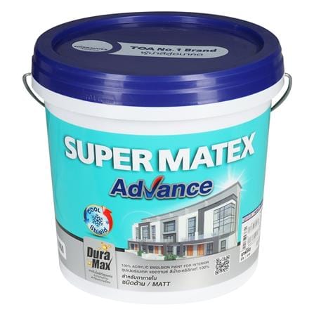 สีน้ำทาภายใน TOA SUPERMATEX BASE B ด้าน 2.5GL_0