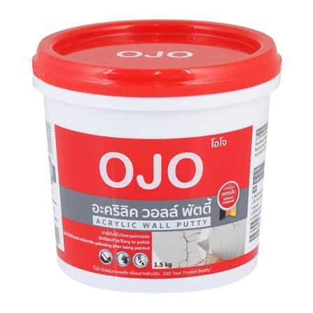 อะคริลิกอุดโป๊ว OJO 1.5 กก. สีขาว_0