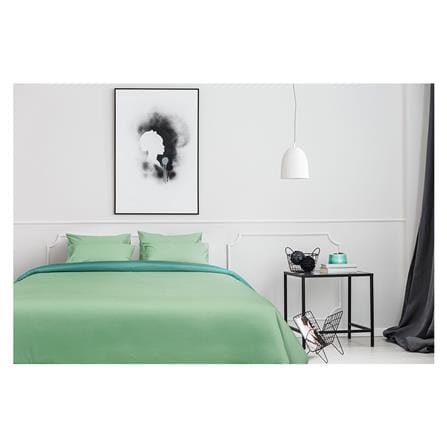 ชุดผ้าปูที่นอน 3.5 ฟุต 2 ชิ้น SYNDA PLENARY สีมินต์_0