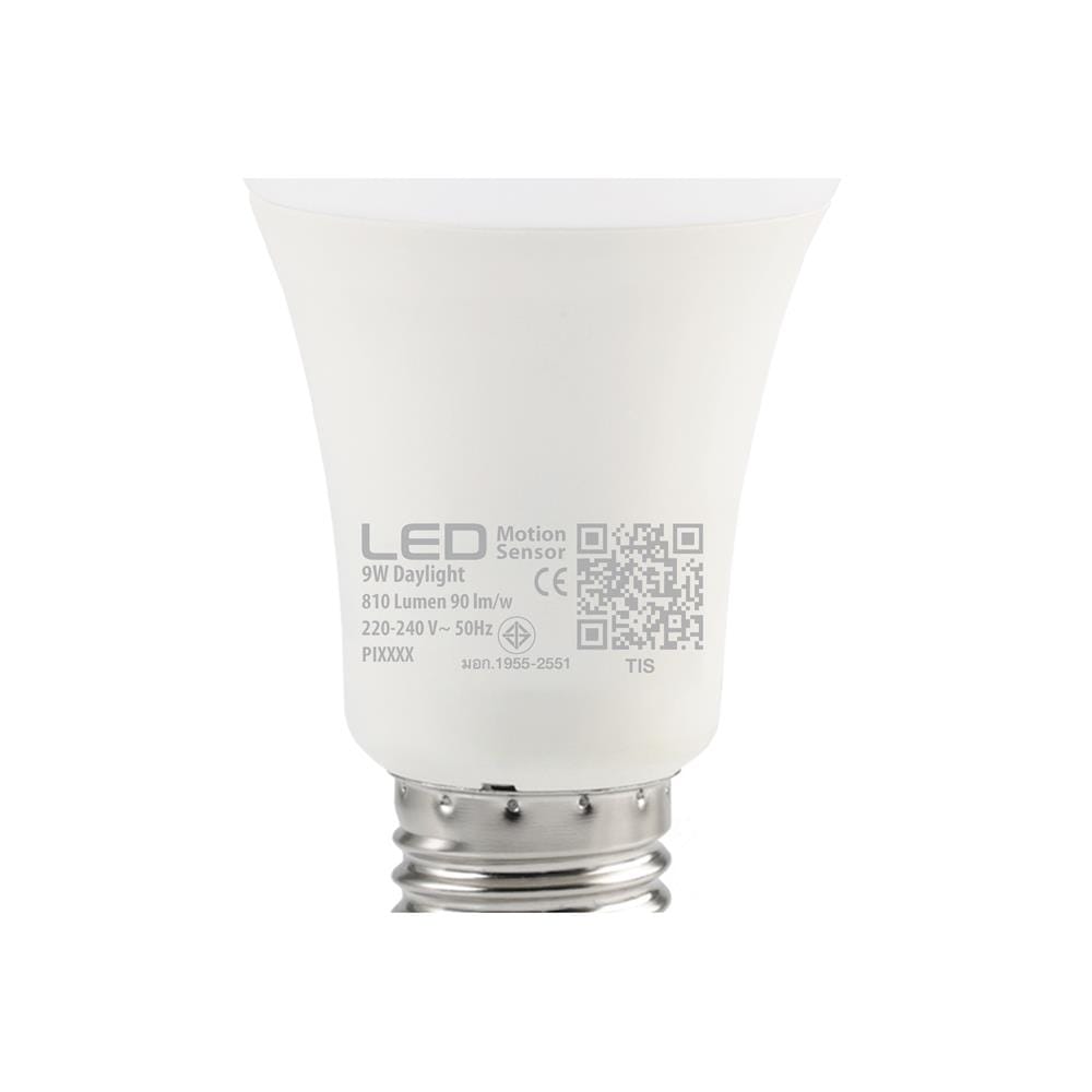 หลอด LED EVE A60 MOTION SENSOR DAY LIGHT E27 9 วัตต์