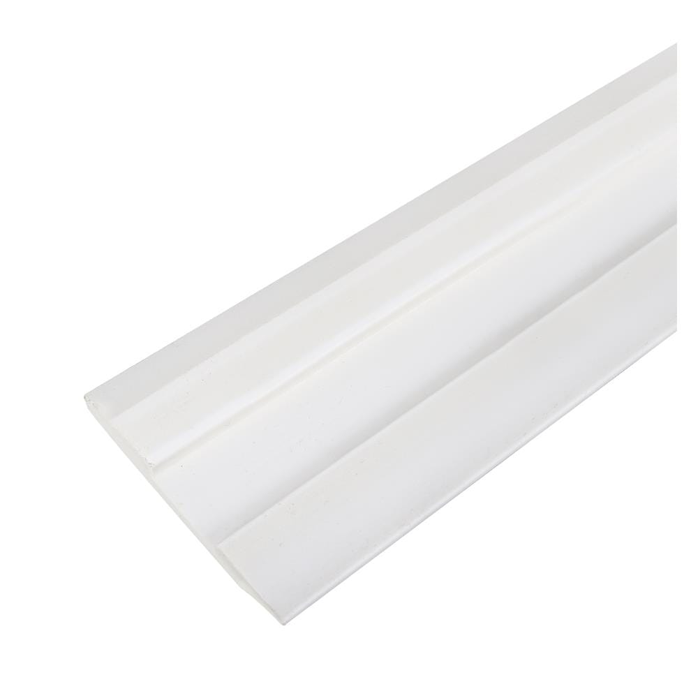 บัวพื้น PS CROBERN LD-3601 9.5x240x1.2 ซม. สีขาว