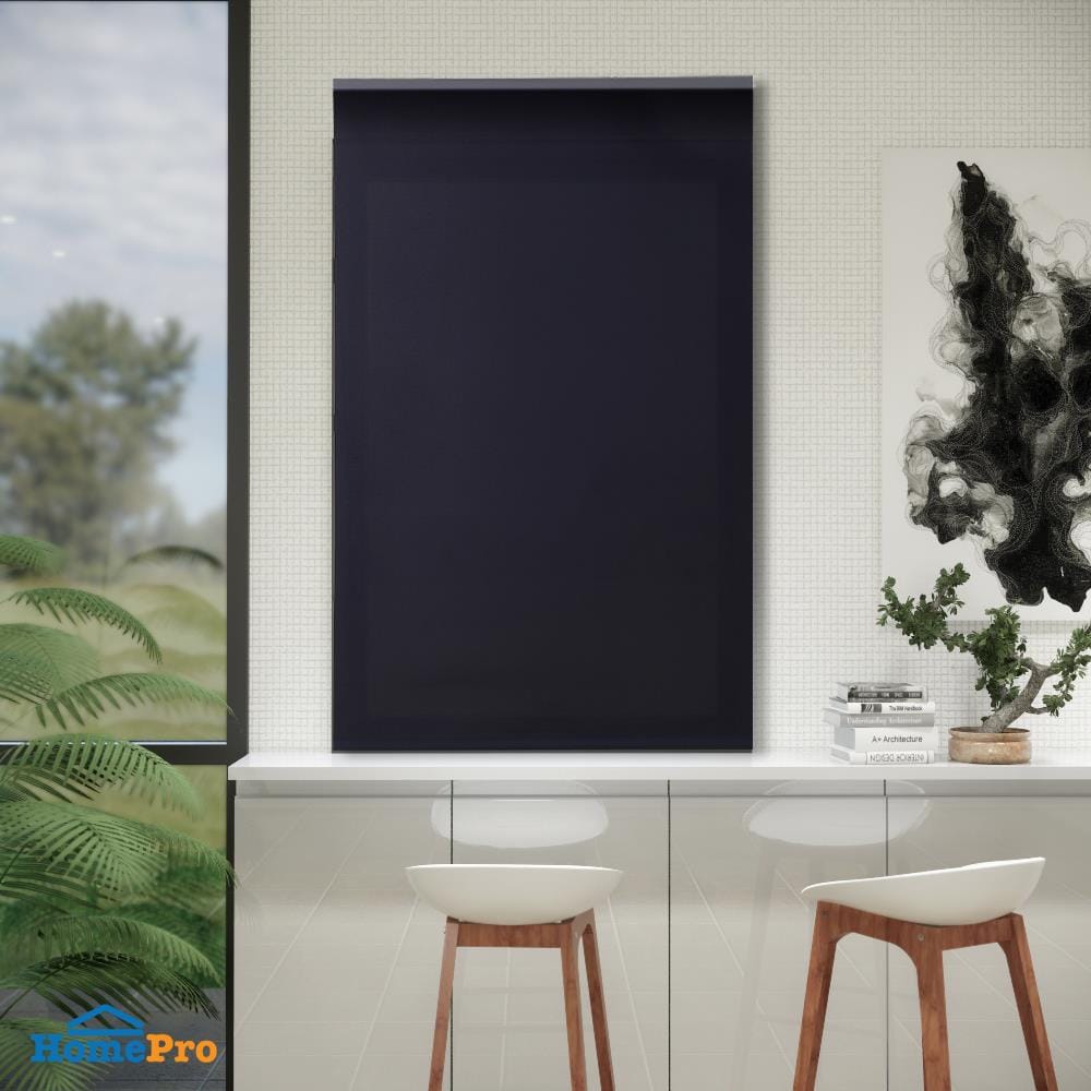 ผ้าม่านม้วน HOME LIVING STYLE FRESH4 90X150 ซม. สีน้ำเงิน