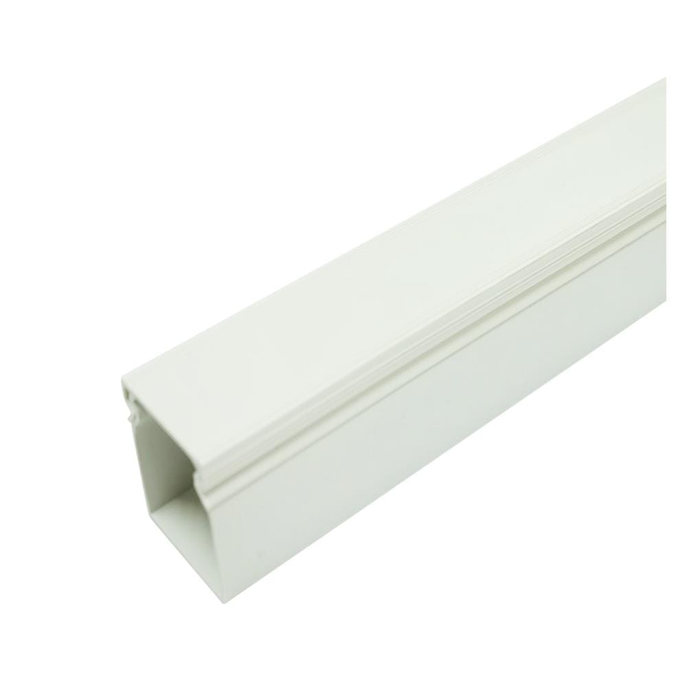 รางเก็บสายไฟไวร์เวย์ PVC SCG 6x4 ซม. 2 เมตร สีขาว