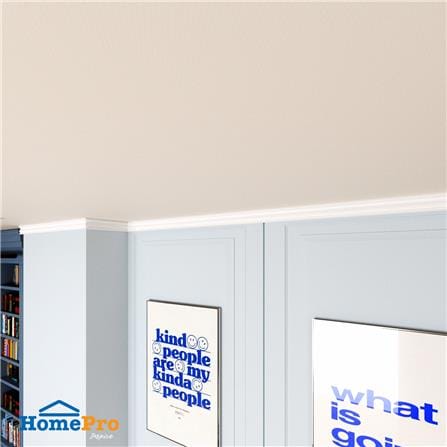 บัวฝ้าPS CROBERN-2401 6.5x240x1.2 ซม. สีขาว_4