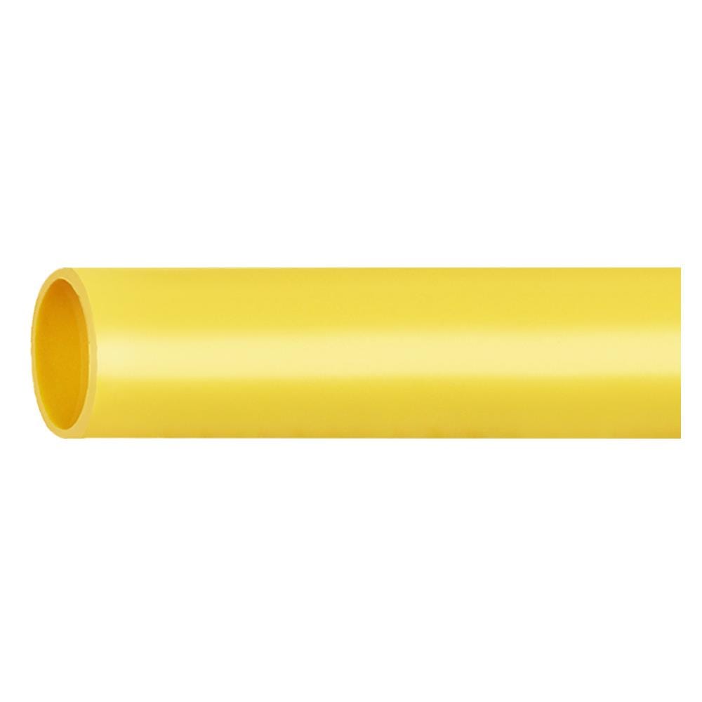 ท่อตรง PVC ELECKTA 1/2 นิ้ว 4 เมตร สีเหลือง JIS