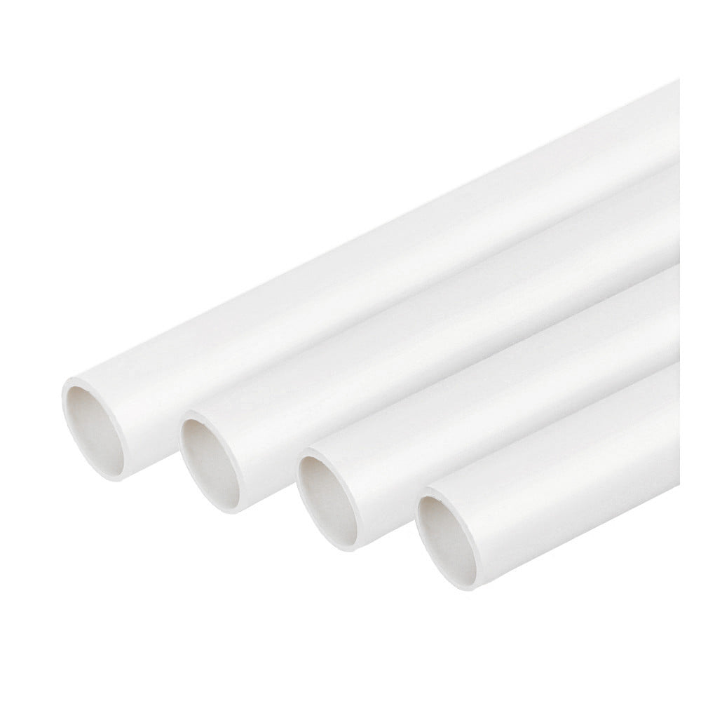 ท่อตรง PVC ELECKTA 20 มม. 2.90 ม.มาตรฐาน BS สีขาว