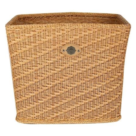 ตะกร้าผ้าเหลี่ยม MONARCH 47x34x40 ซม. สีน้ำตาล_0