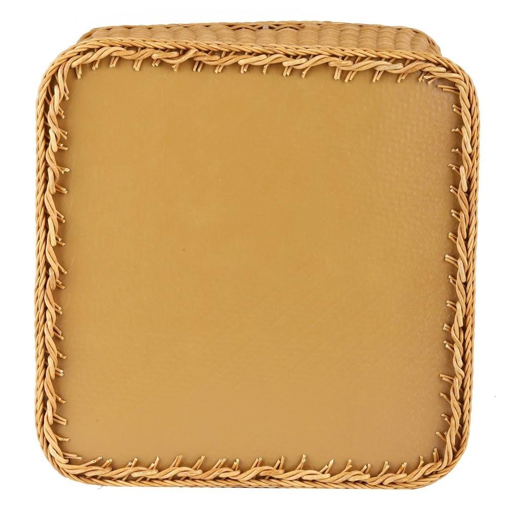 ตะกร้าผ้าเหลี่ยม MONARCH 36x36x40 ซม. สีน้ำตาล