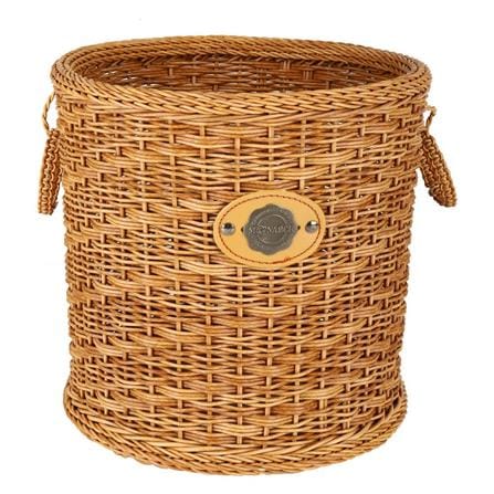 ตะกร้ากลมมีหู MONARCH 27x27x26 ซม. สีน้ำตาล