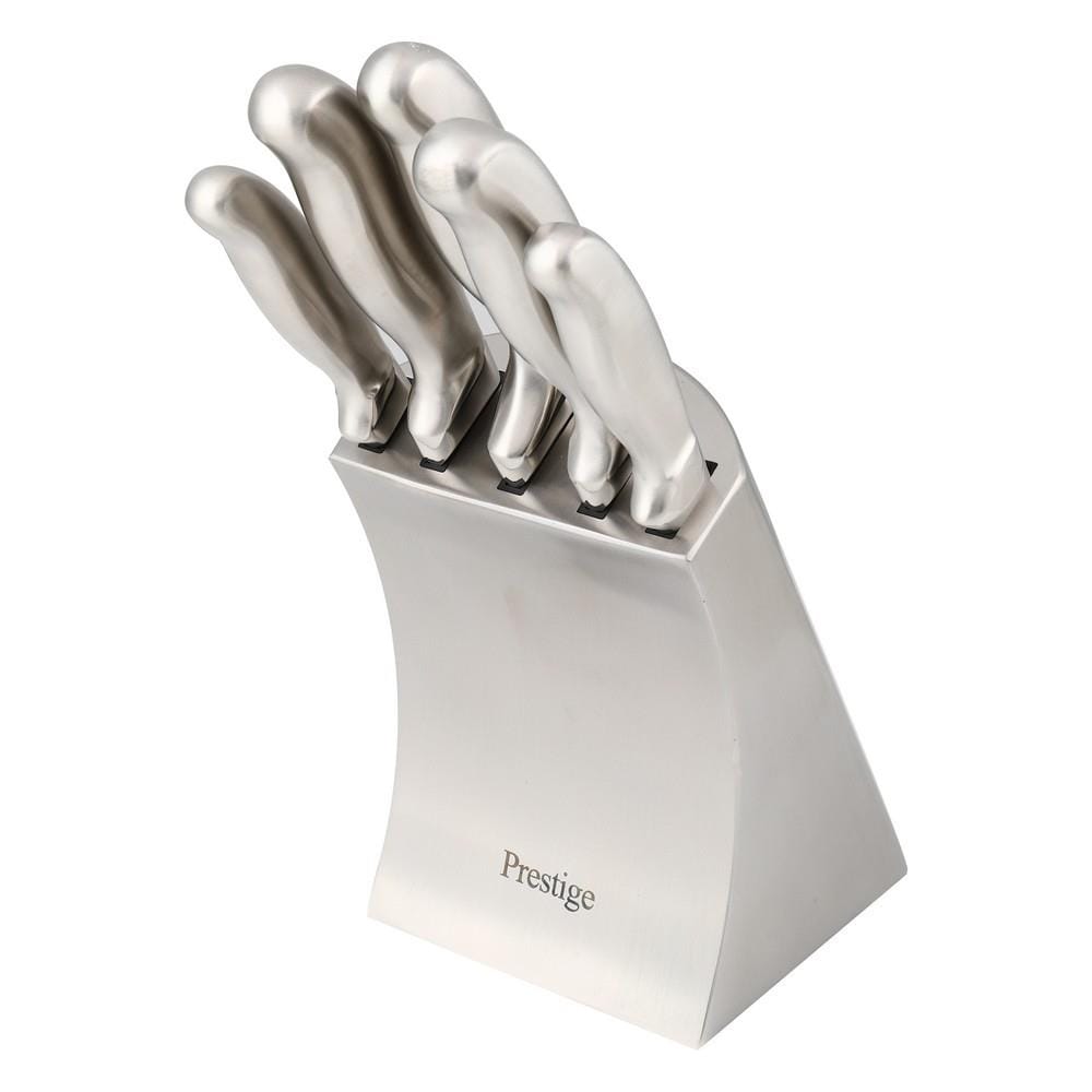ชุดมีด 5 ชิ้นพร้อมที่เสียบมีด PRESTIGE 50417-C