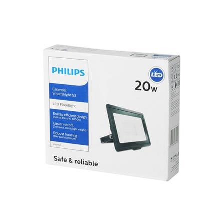 สปอตไลท์ภายนอก LED PHILIPS BVP150 20 วัตต์ WARMWHITE สีดำ_2